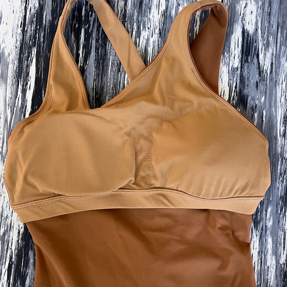 Lululemon Nulu Asymetrical Bodysuit Sz 8 - Picture 8 of 13